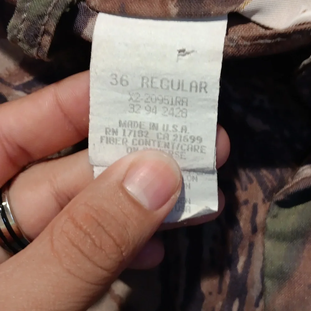 Gore-Tex Realtree Vintage pants size 36